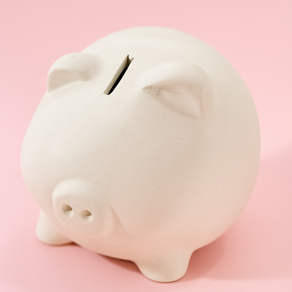 Marranito alcancía para mujer, kit de pintura y ahorro - Image 4