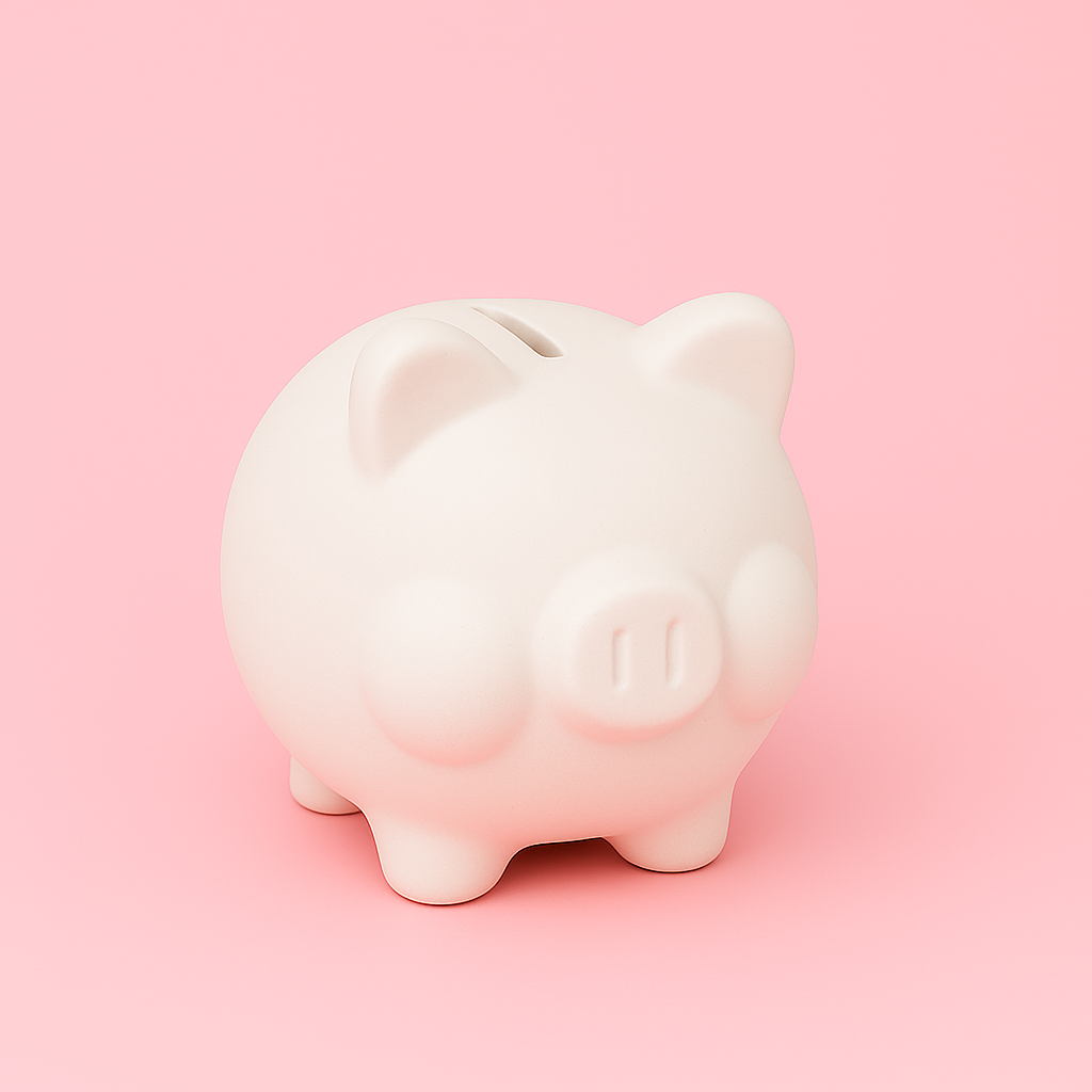 Marranito alcancía para mujer, kit de pintura y ahorro - Image 3